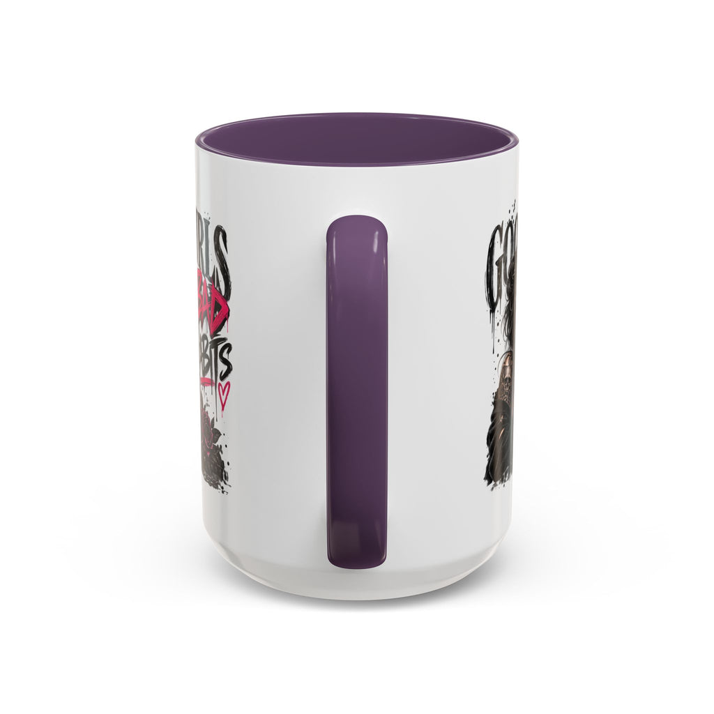 Good Girls Bad Habits Skull & Crown Mug