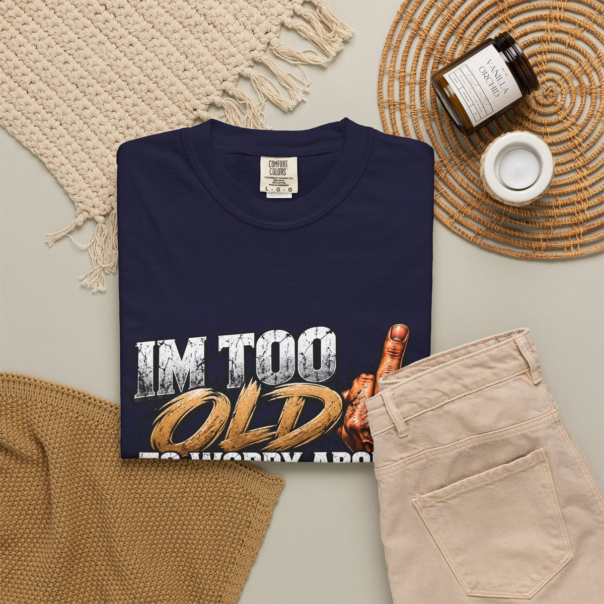 Unisex Garment-Dyed T-shirt
