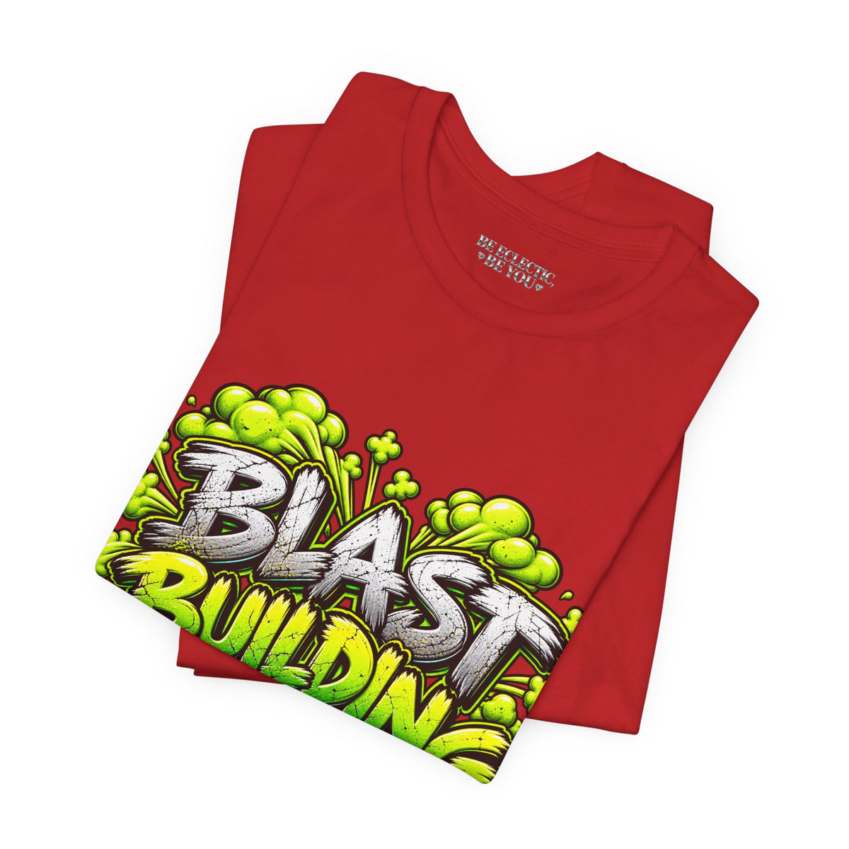 Blast Building Warning Zone Graphic Tee