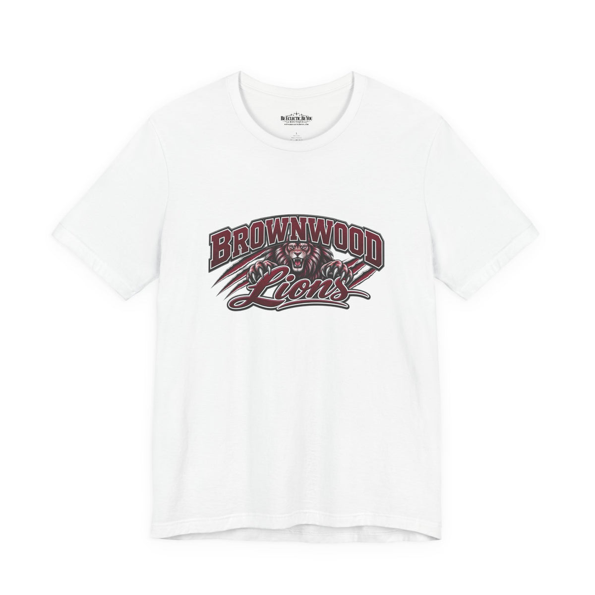 Brownwood Lions Vintage School Graphic T-Shirt