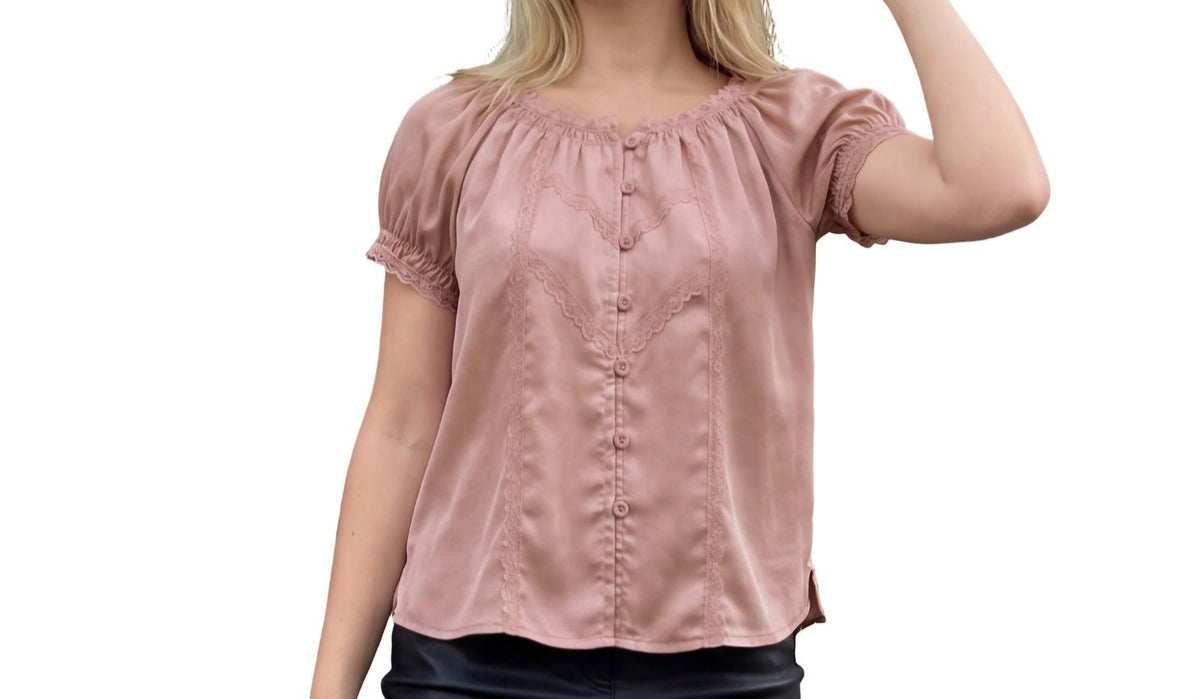 French-Style Retro Casual Shirt