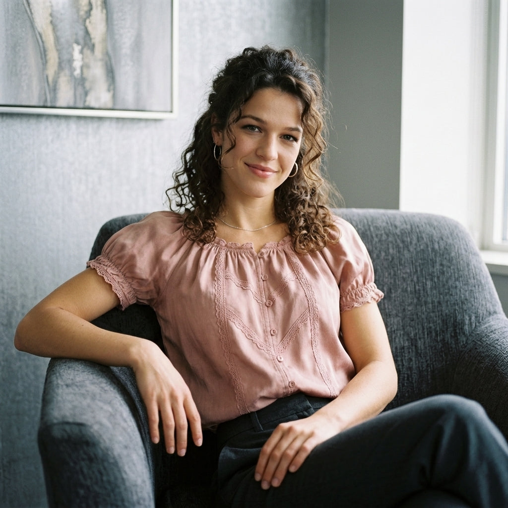 French-Style Retro Casual Shirt