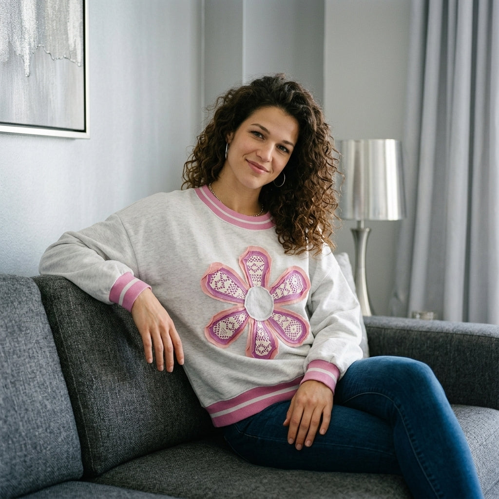Flower Patch Sweatshirt