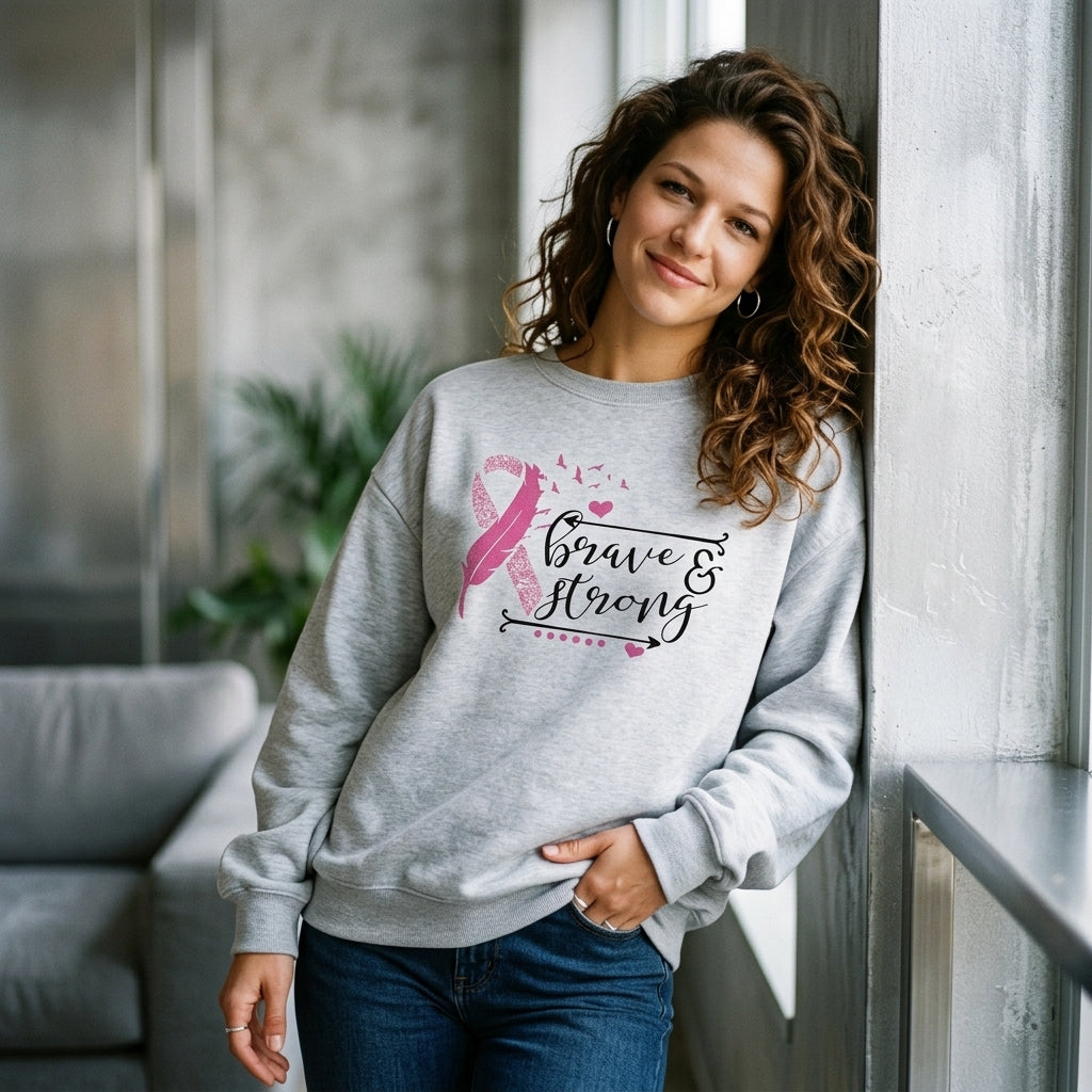 Pink Ribbon Sweatshirt