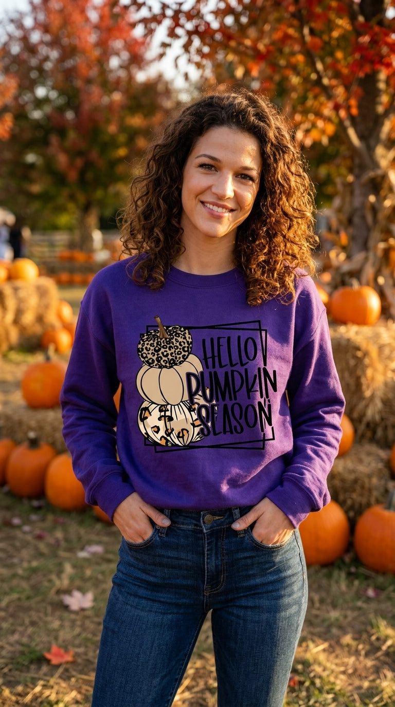 Cotton Halloween Raglan Pullover