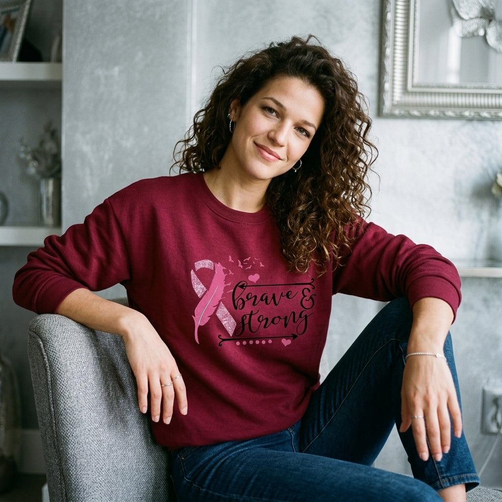 Pink Ribbon Sweatshirt