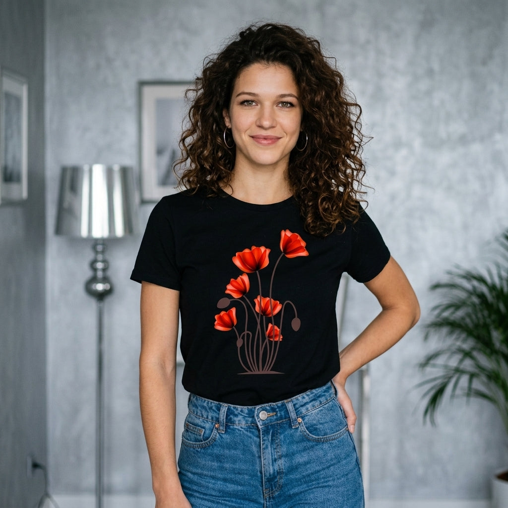 Floral Print T-Shirt